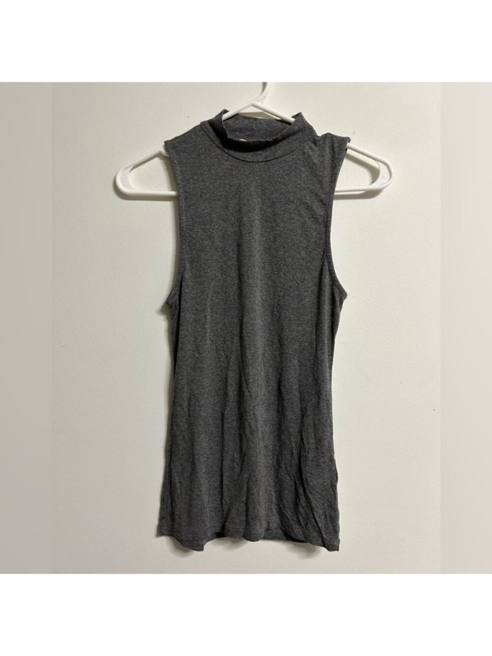 H&M Grey Cowlneck Tank Top